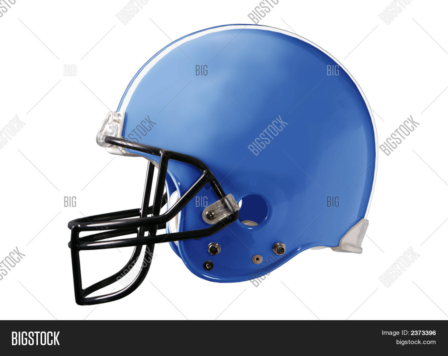 Blue Football Helmet Image & Photo (Free Trial) Bigstock