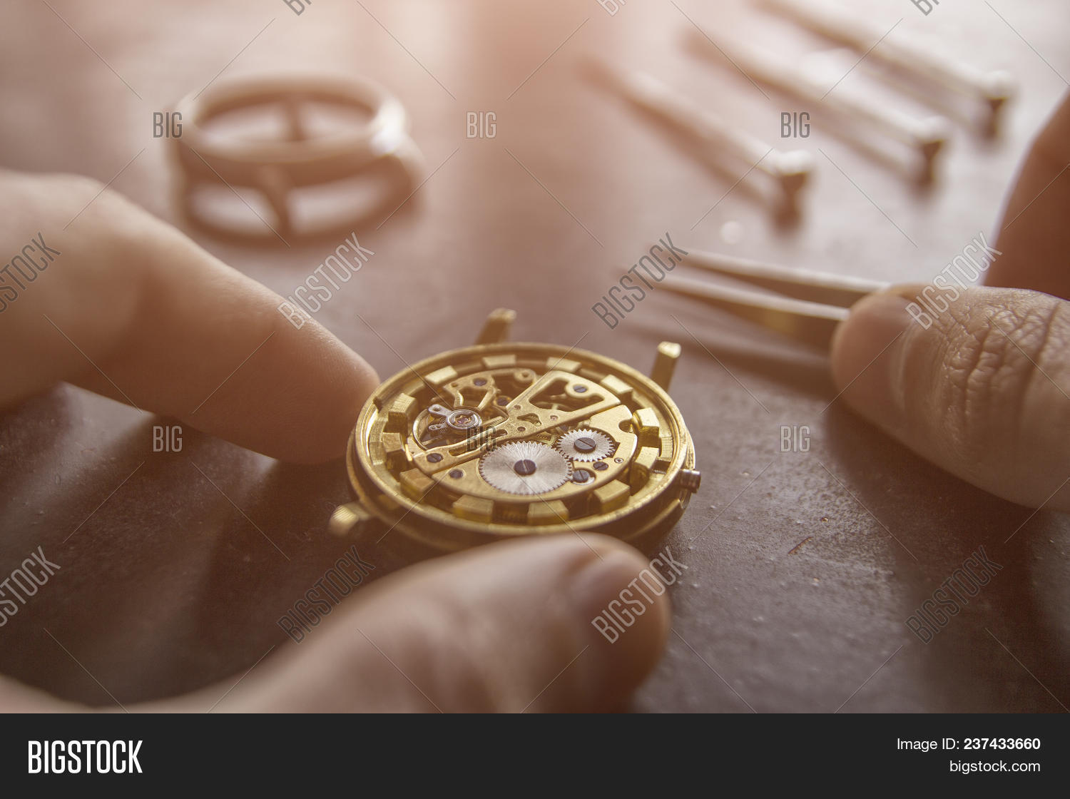 Watchmaker Repairing Image & Photo (Free Trial) Bigstock