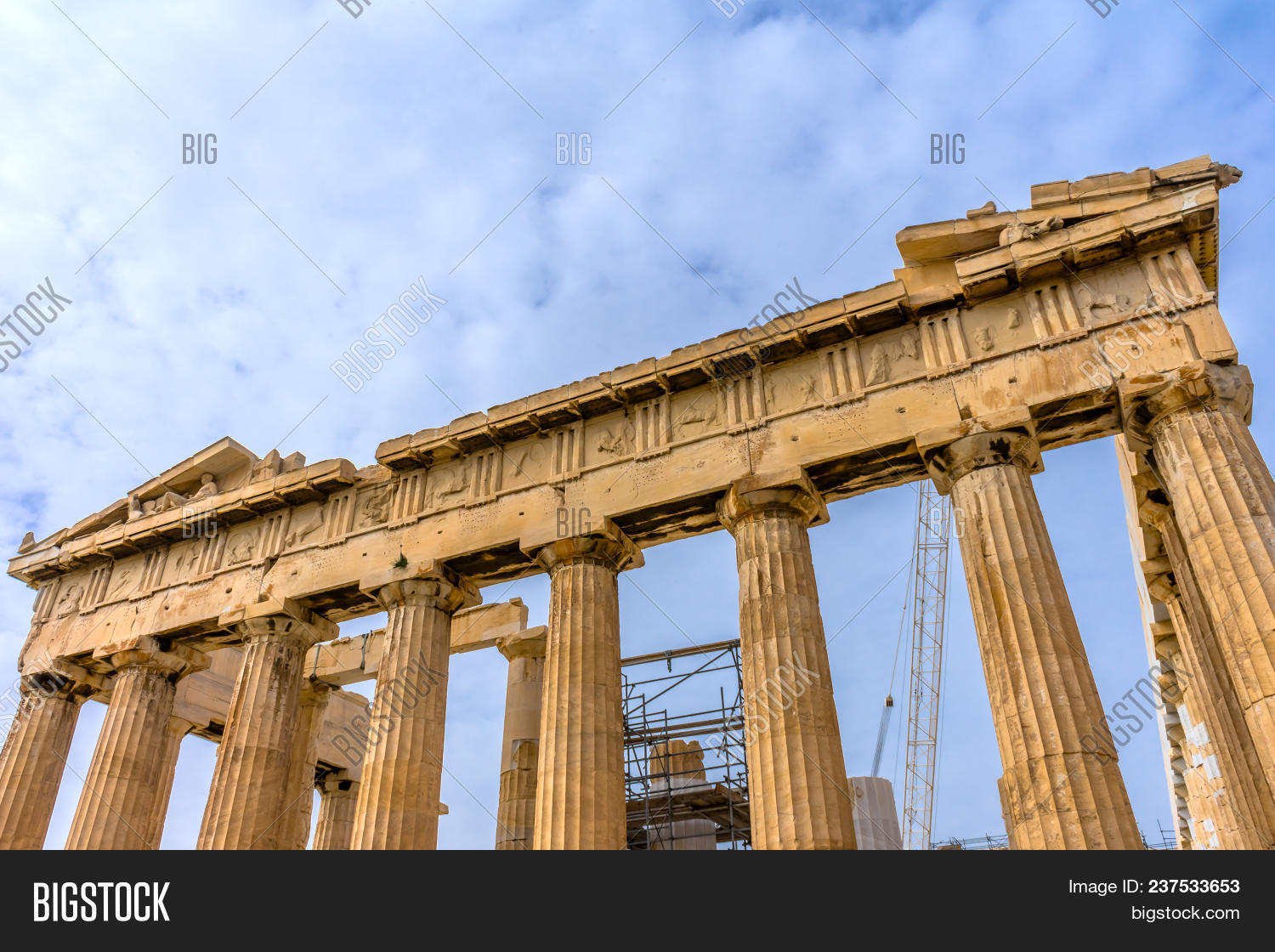 Statues Top Parthenon Image & Photo (Free Trial) Bigstock