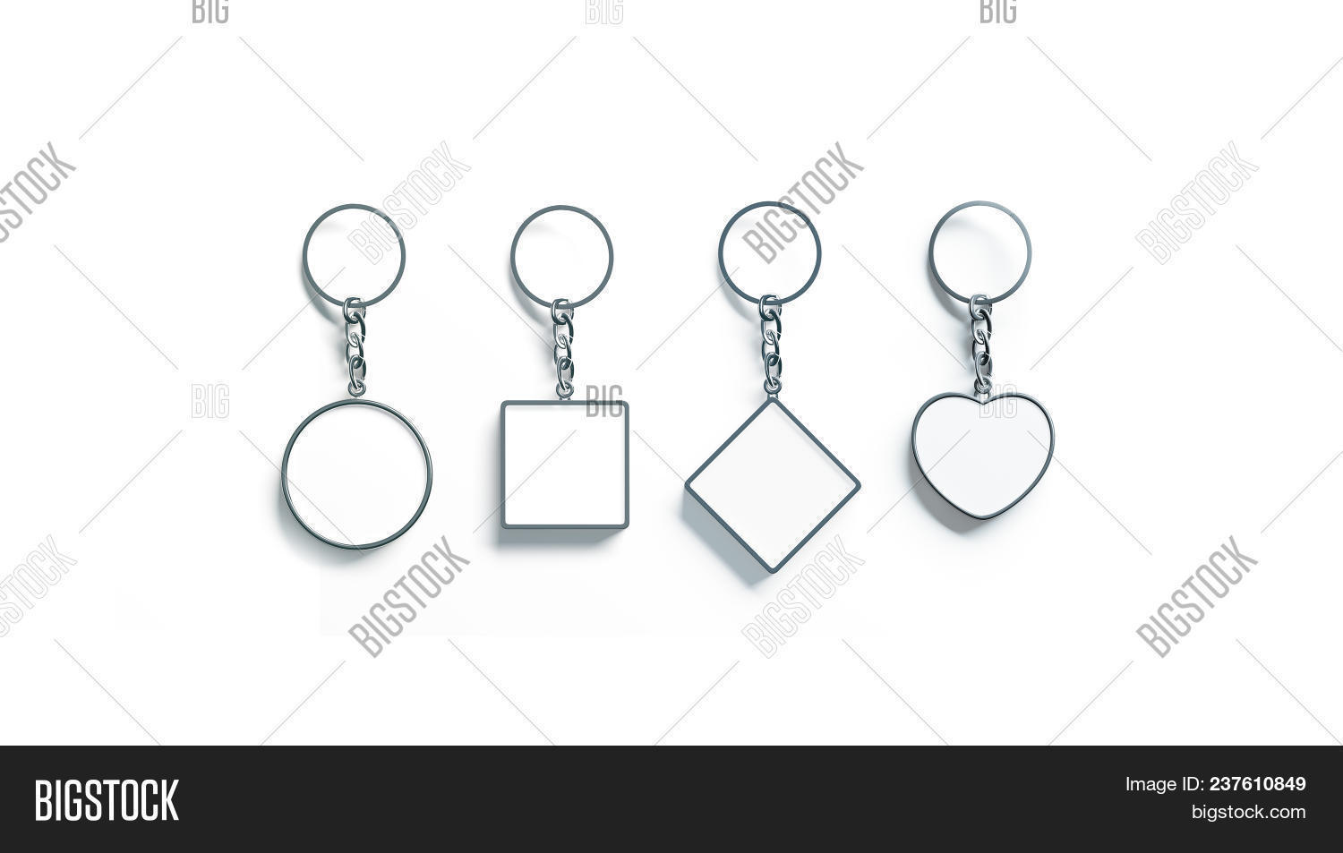 Blank Silver Key Chain Image & Photo (Free Trial) Bigstock