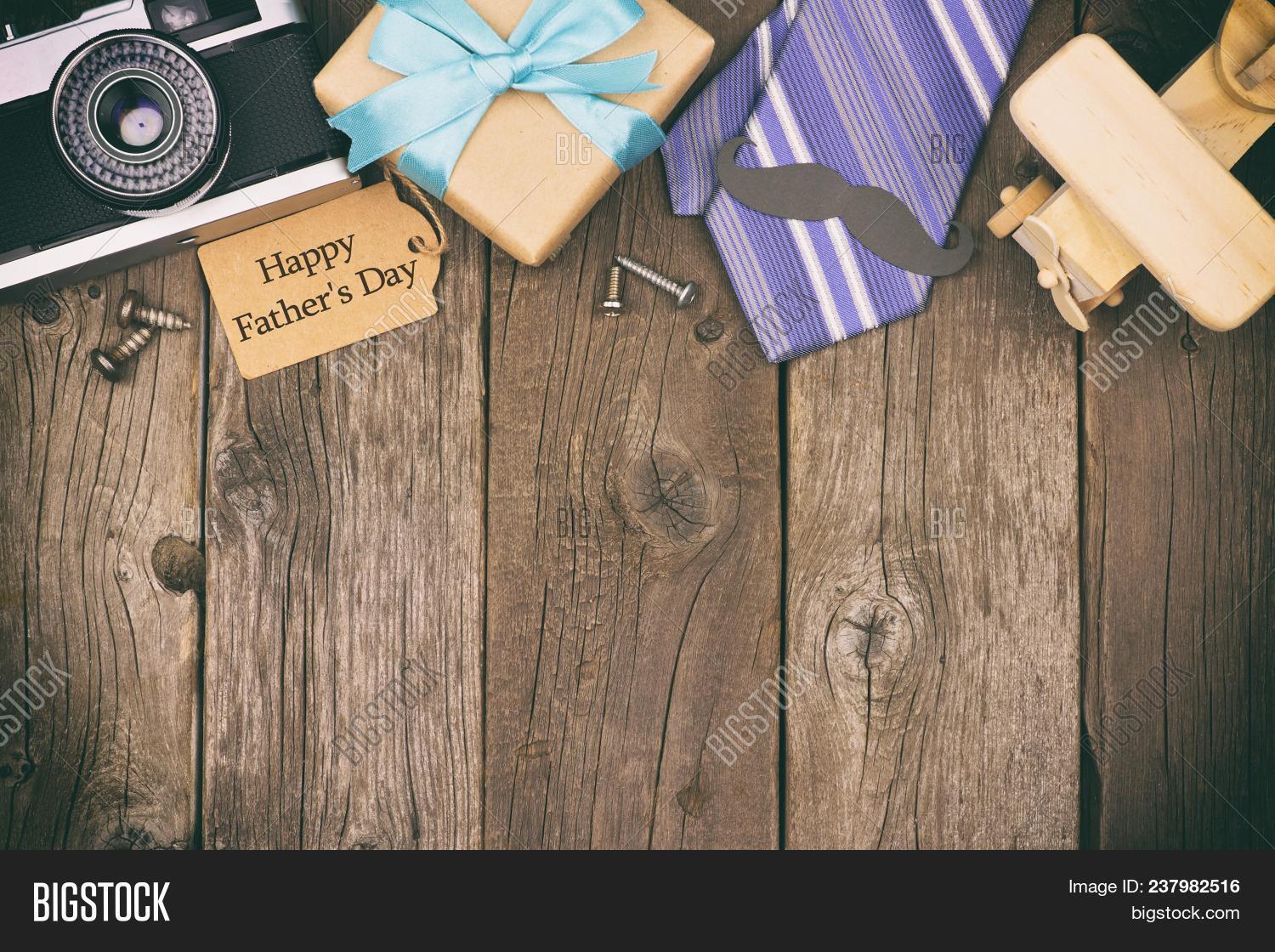 happy fathers day gift image photo free trial bigstock