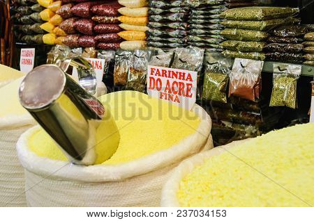Store That Sells Bulk Flour At Mercadao Municipal