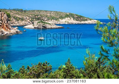 Ibiza Punta De Xarraca Turquoise Beach Paradise In Balearic Islands
