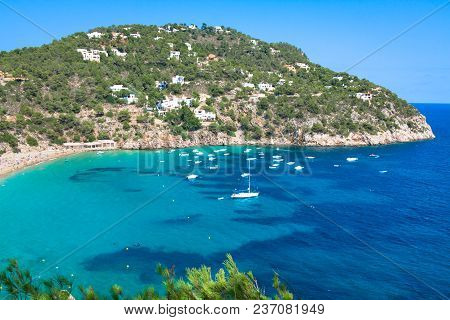 Ibiza Cala De Sant Vicent Caleta De San Vicente Beach Turquoise Water