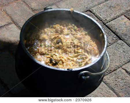 Cocina al aire libre
