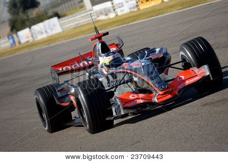 2007 Cheste Valencia Formula eğitim