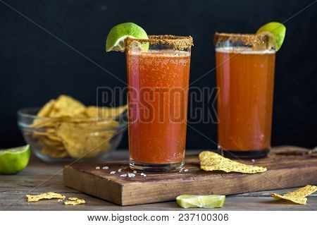 Michelada Beer Cocktail