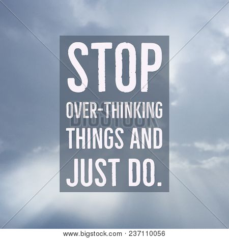 Inspirational Motivational Quote 