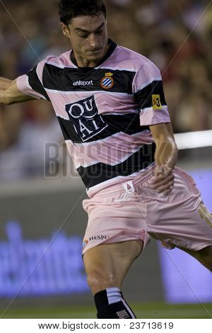 สเปนลีแข่งขันฟุตบอลหรือฟุตบอลในยุโรป - บาเลนเซีย vs Espanyol - Octuber 2007 - 2007-2008 