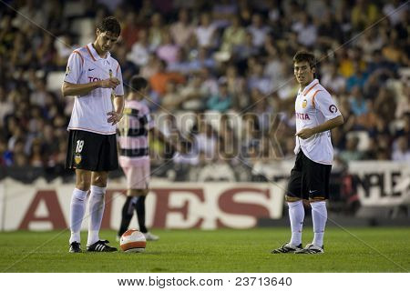 สเปนลีแข่งขันฟุตบอลหรือฟุตบอลในยุโรป - บาเลนเซีย vs Espanyol - Octuber 2007 - 2007-2008 