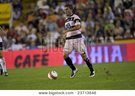 สเปนลีแข่งขันฟุตบอลหรือฟุตบอลในยุโรป - บาเลนเซีย vs Espanyol - Octuber 2007 - 2007-2008 