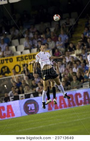 สเปนลีแข่งขันฟุตบอลหรือฟุตบอลในยุโรป - บาเลนเซีย vs Espanyol - Octuber 2007 - 2007-2008 