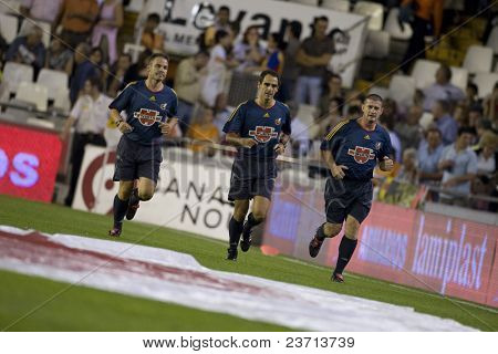 สเปนลีแข่งขันฟุตบอลหรือฟุตบอลในยุโรป - บาเลนเซีย vs Espanyol - Octuber 2007 - 2007-2008 