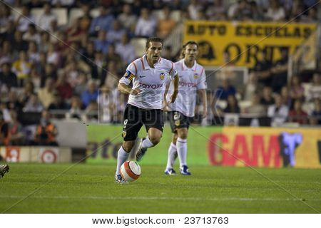 สเปนลีแข่งขันฟุตบอลหรือฟุตบอลในยุโรป - บาเลนเซีย vs Espanyol - Octuber 2007 - 2007-2008 
