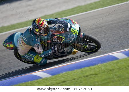 巴伦西亚，西班牙-11 月 6 日： MotoGP Comunitat 瓦伦西亚-塞尔吉奥 · Gadea-2009 年 11 月 6 日在 V 上