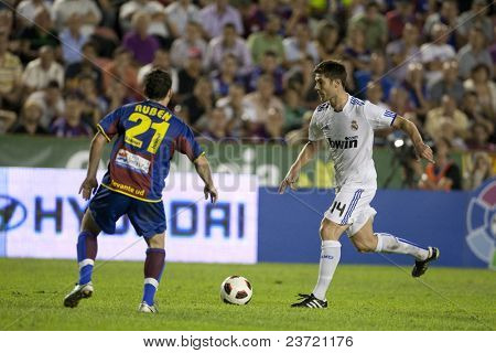 VALENCIA, Spagna - 25 settembre - spagnolo Professional Soccer League, Levante U.D. vs Real Madrid - C