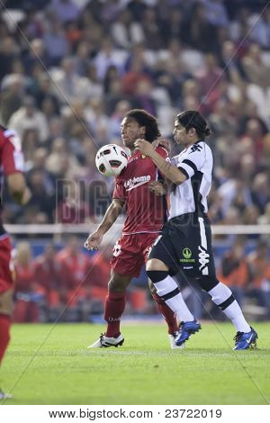 VALENCIA, Spanien - 23. oktober - professionel fodbold liga mellem Valencia C.F. vs Mallorca - Mestal