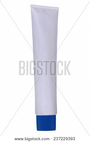 Tube With Grease. Grease Is A Semisolid Lubricant.