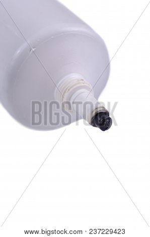 Tube With Grease. Grease Is A Semisolid Lubricant.