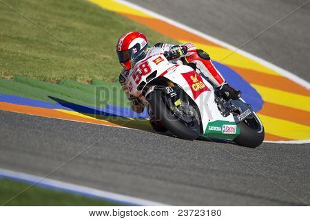 VALENCIA, İspanya - 6 Kasım: Simoncelli MotoGP Comunitat Valenciana, Ricardo T Grand Prix