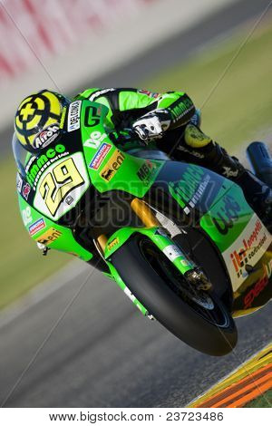 วาเลนเซีย สเปน - 6 พฤศจิกายน: Iannone ใน motogp Grand Prix ของ Comunitat Valenciana ริคาร์โด Torm