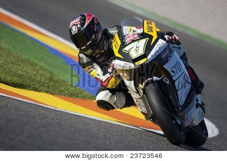 วาเลนเซีย สเปน - 6 พฤศจิกายน: คอร์ติใน motogp Grand Prix ของ Comunitat Valenciana คาร์โด้ Tormo 