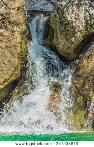 Color Image Of Common Falls Located Near Solano In The Northern Luzon Region Of The Philippines