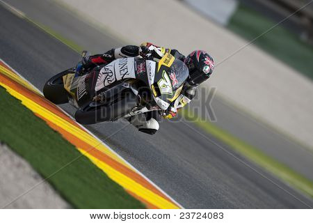 วาเลนเซีย สเปน - 7 พฤศจิกายน: คอร์ติใน motogp Grand Prix ของ Comunitat Valenciana คาร์โด้ Tormo 