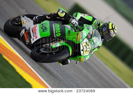 วาเลนเซีย สเปน - 7 พฤศจิกายน: Iannone ใน motogp Grand Prix ของ Comunitat Valenciana ริคาร์โด Torm