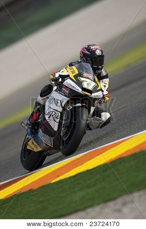 วาเลนเซีย สเปน - 7 พฤศจิกายน: คอร์ติใน motogp Grand Prix ของ Comunitat Valenciana คาร์โด้ Tormo 