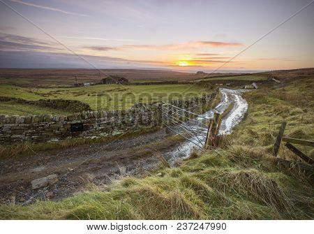 Scenery Around The Calderdale Area Of West Yorkshire