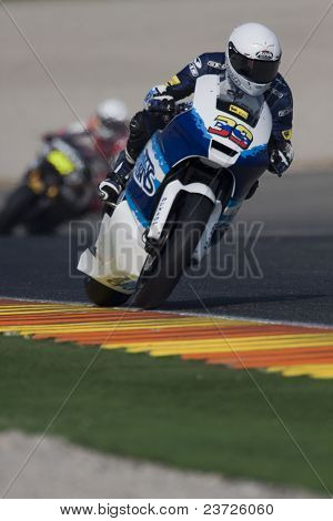 VALENCIA, Spagna - 10 febbraio: Partecipante in Moto2 e 125 prova - Pietri - il 10 febbraio, 20