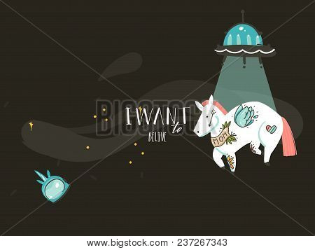 Hand Drawn Vector Abstract Graphic Creative Artistic Cartoon Illustrations Poster Background With As