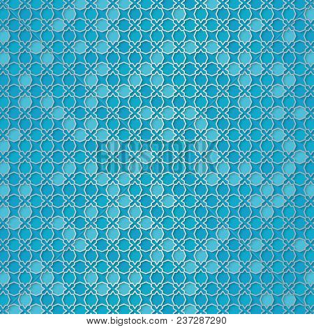 Girih Pattern. Beautiful Arabic Design Template With Arabic Pattern. Abstract Vector Design