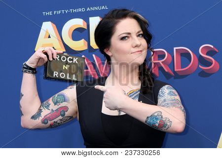LAS VEGAS - APR 15:  Ashley McBryde at the Academy of Country Music Awards 2018 at MGM Grand Garden Arena on April 15, 2018 in Las Vegas, NV