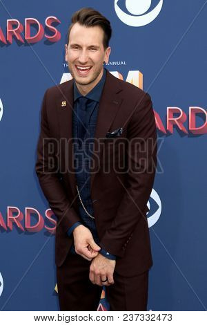 LAS VEGAS - APR 15:  Russell Dickerson at the Academy of Country Music Awards 2018 at MGM Grand Garden Arena on April 15, 2018 in Las Vegas, NV