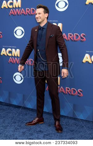 LAS VEGAS - APR 15:  Russell Dickerson at the Academy of Country Music Awards 2018 at MGM Grand Garden Arena on April 15, 2018 in Las Vegas, NV