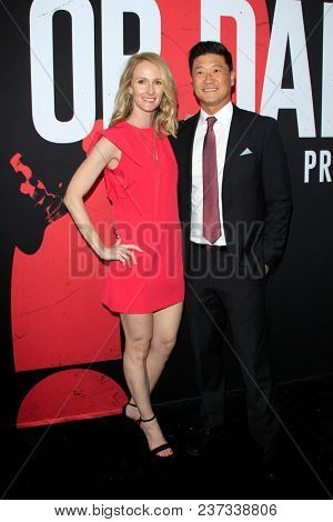 LOS ANGELES - APR 12:  Tom Choi, Jill Renninger Choi at the 