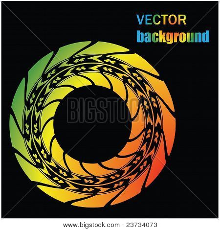 colored abstract background