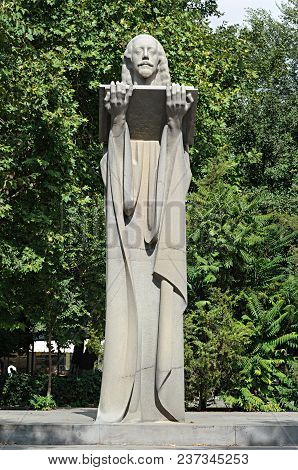 Yerevan, Armenia - October 05, 2017: Sculpture Of Armen Tigranian (1879-1950) - Armenian Music Compo