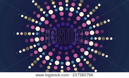 Surrealistic Abstract Background. Abstract Kaleidoscope Pattern For Design.