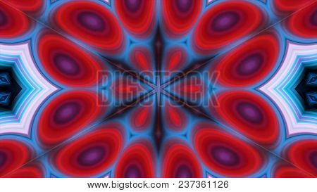 Surrealistic Abstract Background. Abstract Kaleidoscope Pattern For Design.