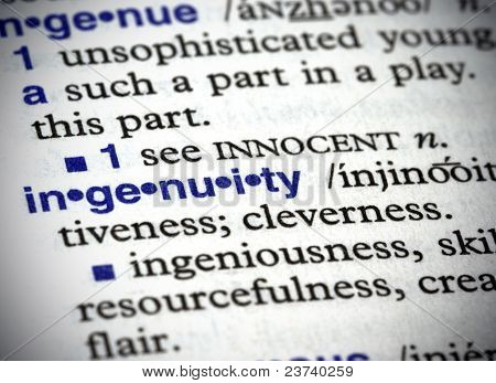 Találékonyság, definiált