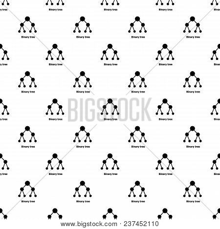 Binnary Tree Pattern Vector Seamless Repeating For Any Web Design