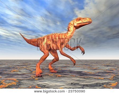 Dinosauro Deinonychus