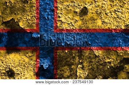 Ingrian Grunge Flag, Finland Dependent Territory Flag