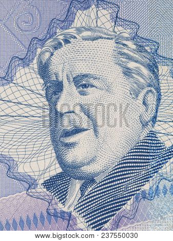 Branko Copic Portrait From Bosnia And Herzegovina Money