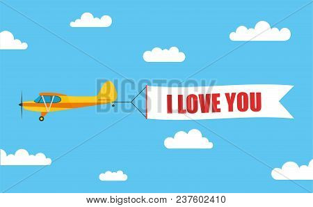 Flying Advertising Vector Photo Free Trial Bigstock
