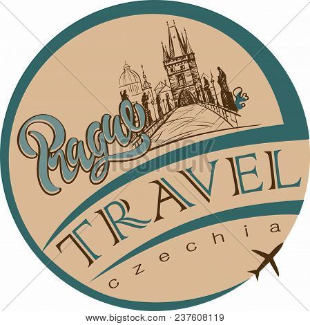 Travel. A Trip To The Czech Republic. The City Of Prague. Sketch. The Charles Bridge. The Design Con