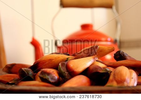 Fruit  Red Pinion Brazilian Festa Junina Food
